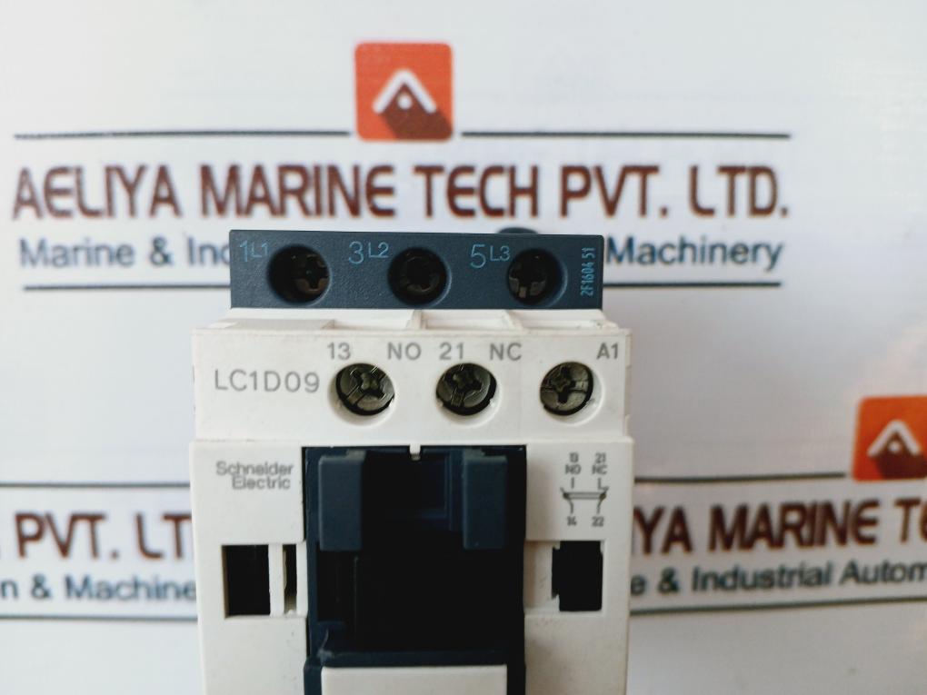 Schneider Electric Lc1D09P7 Contactor 4Kw/400V 5Hp/480V