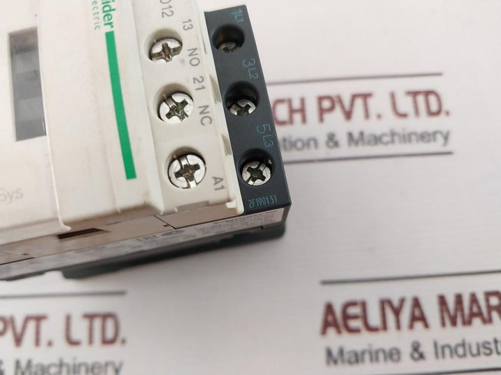 Schneider Electric Lc1D12 Contactor 690V 50/60Hz 13A