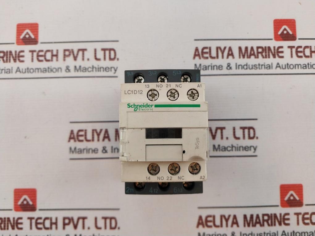 Schneider Electric Lc1D12 Contactor 690V 50/60Hz 13A