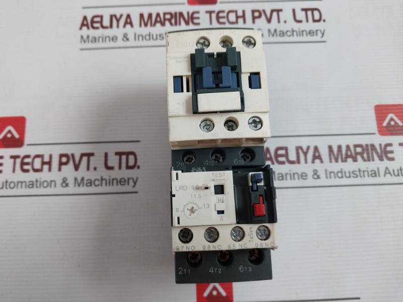 Schneider Electric Lc1D12 Contactor With Overload Relay 220V 50/60Hz M7 Lrd 16