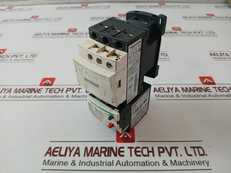 Schneider Electric Lc1D12 Thermal Overload Relay W/ Tesys D Contactor