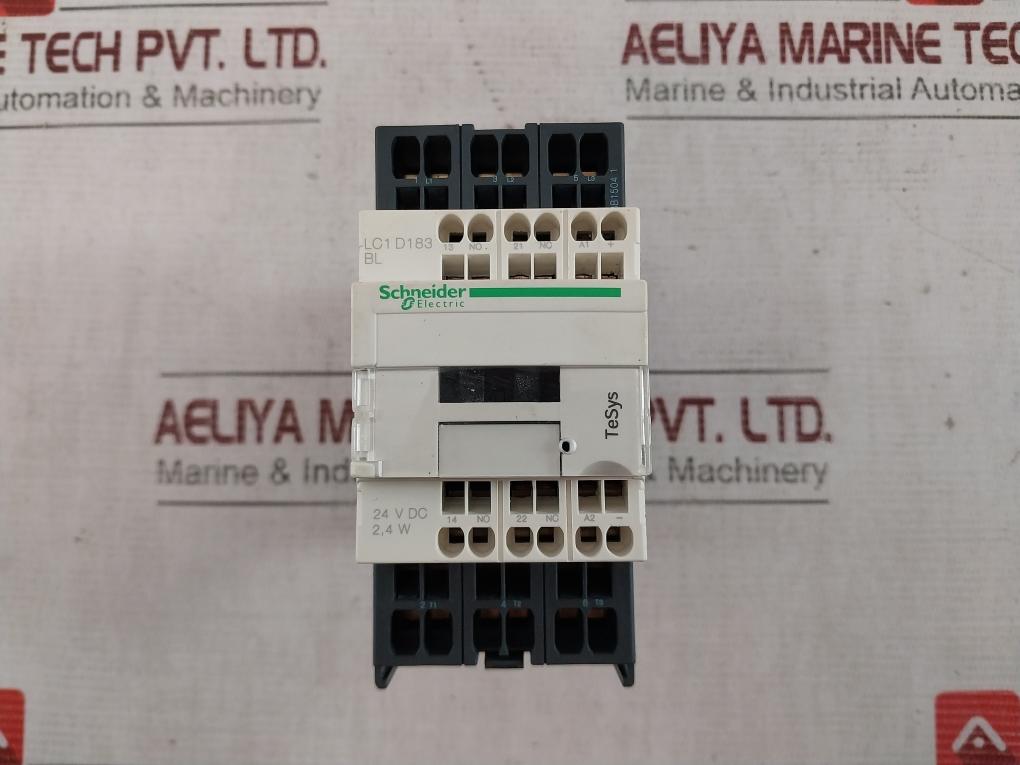 Schneider Electric Lc1D183Bl Contactor 50/60Hz W9137830401A55 Jis C8201-4-1
