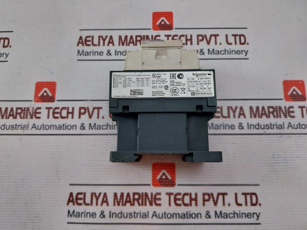 Schneider Electric LC1D18 Contactor 220/440V 18A GB14048.4