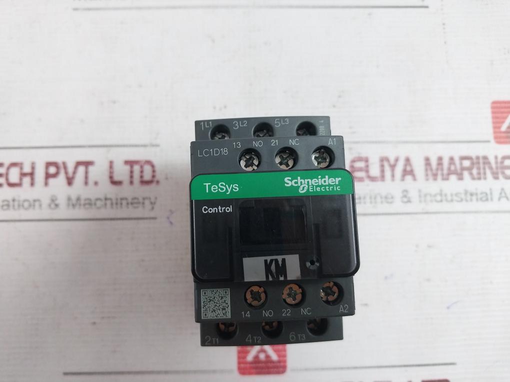 Schneider Electric Lc1D18 Tesys Contactor Iec 60947-4-1 Ac3 380V 690V Lc1D18M7C