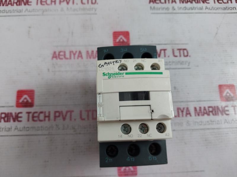 Schneider Electric Lc1D25 Contactor Iec/En 60947-4-1 40A 690V 50/60Hz 600Vac