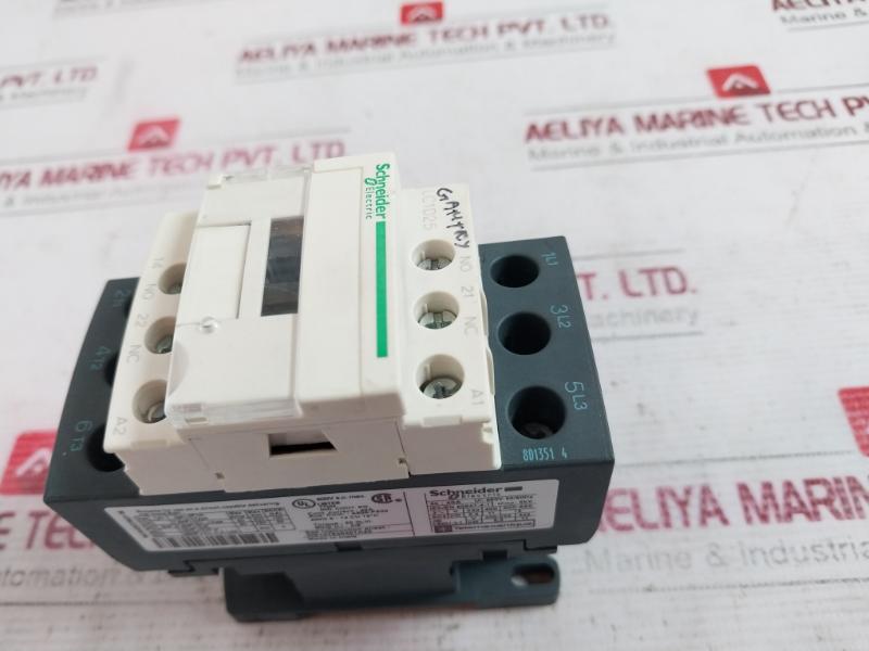 Schneider Electric Lc1D25 Contactor Iec/En 60947-4-1 40A 690V 50/60Hz 600Vac