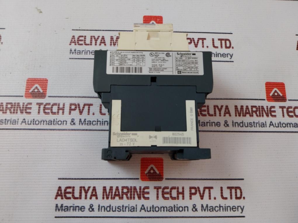 Schneider Electric Lc1D25El Contactor 690V 40A 50/60Hz
