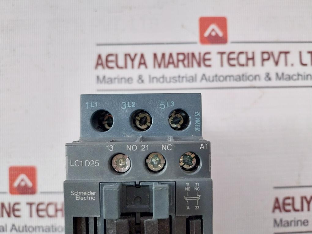 Schneider Electric Lc1 D25 Tesys D Contactor 220/440V 25A 600V 75C Gb/T14046.4