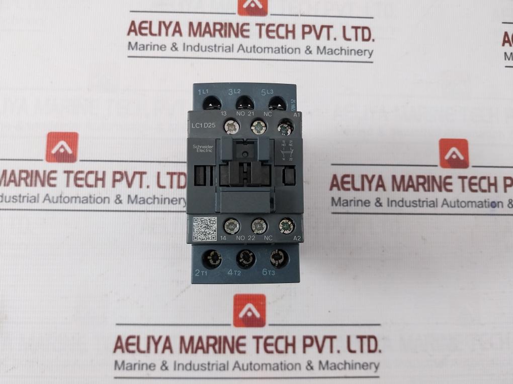 Schneider Electric Lc1 D25 Tesys D Contactor 220/440V 25A 600V 75C Gb/T14046.4
