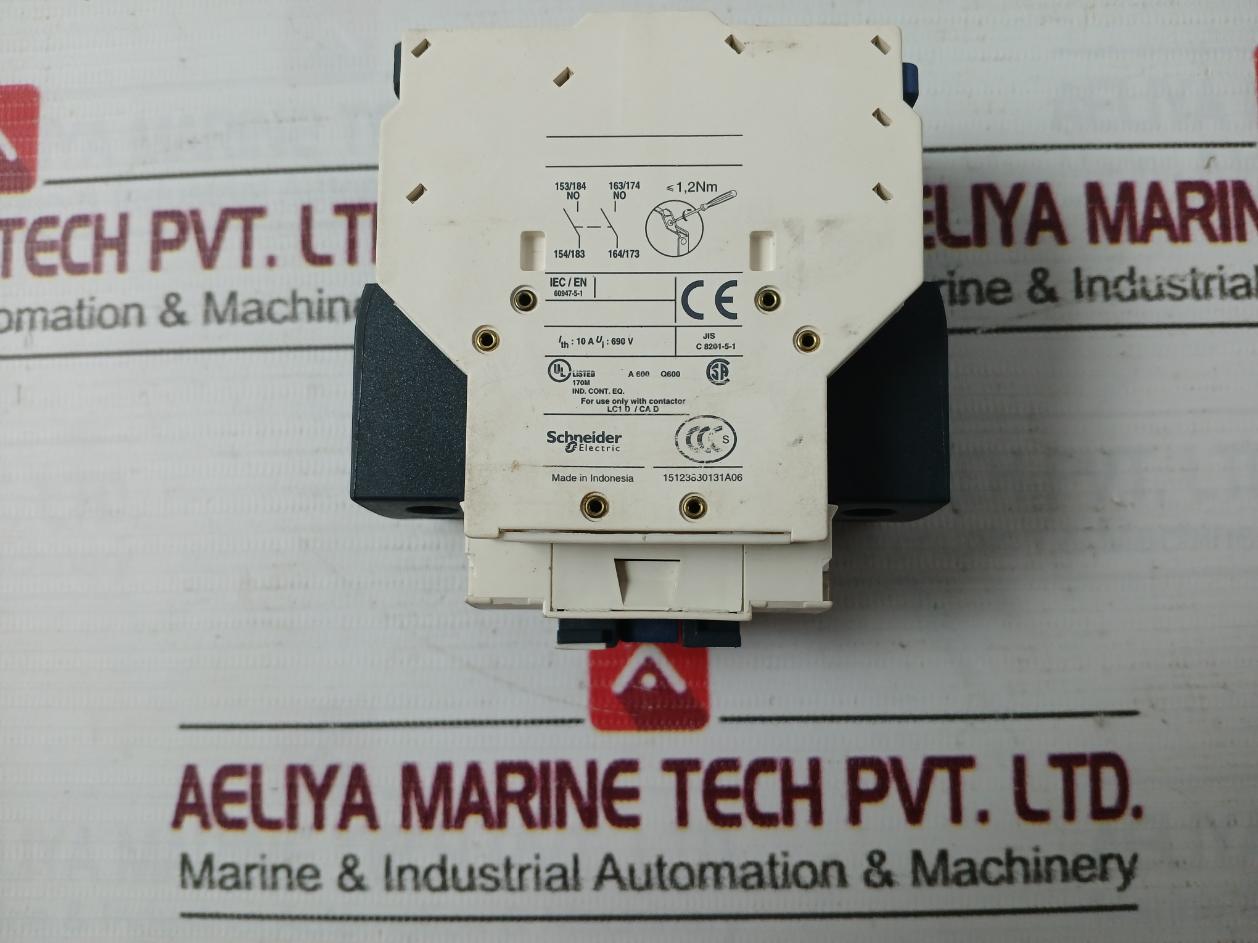 Schneider Electric Lc1D32 Contactor 6Kv 75°C 50/60Hz