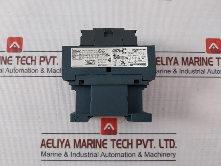 Schneider Electric Lc1D38 Industrial Contactor 230V Ac 50/60 Hz 38A 600V Ac