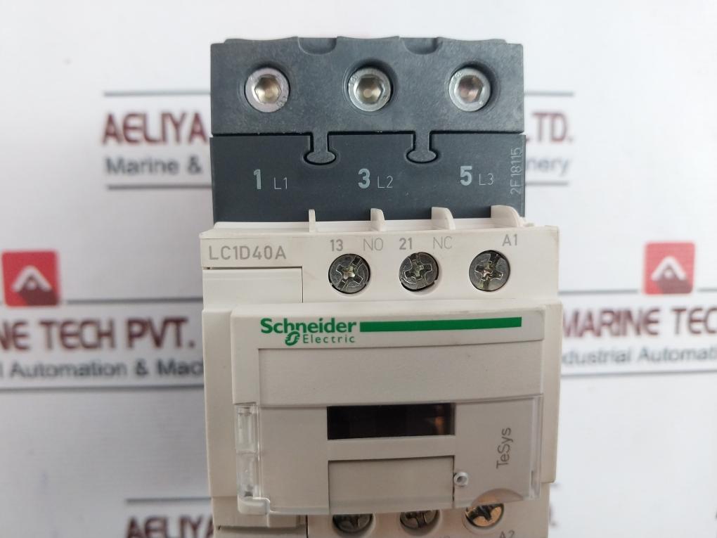 Schneider Electric Lc1D40Ar7 3 Pole Contactor 440V 50/60Hz