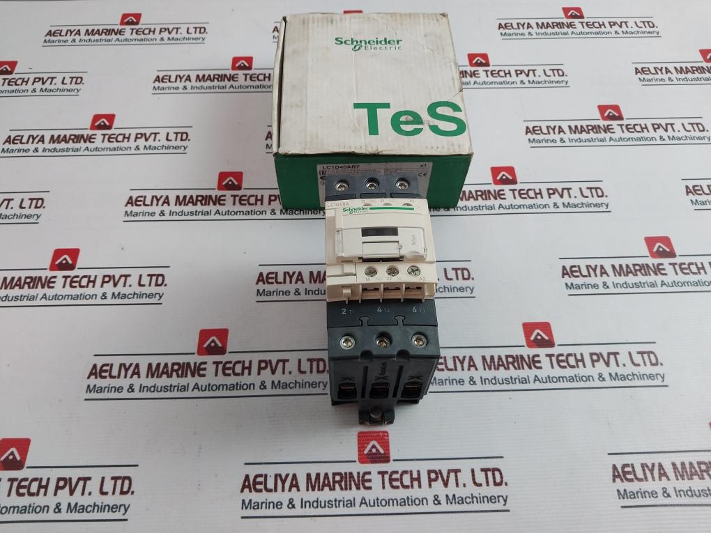 Schneider Electric Lc1D40Ar7 3 Pole Contactor 440V 50/60Hz