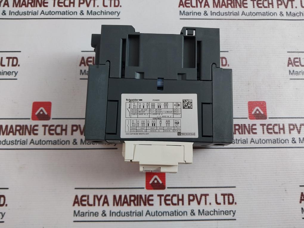 Schneider Electric Lc1D50Am7 3 Pole Contactor 440V-50A-220V Ac Coil