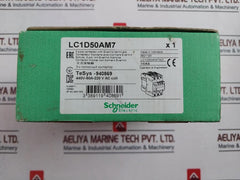 Schneider Electric Lc1D50Am7 3 Pole Contactor 440V-50A-220V Ac Coil
