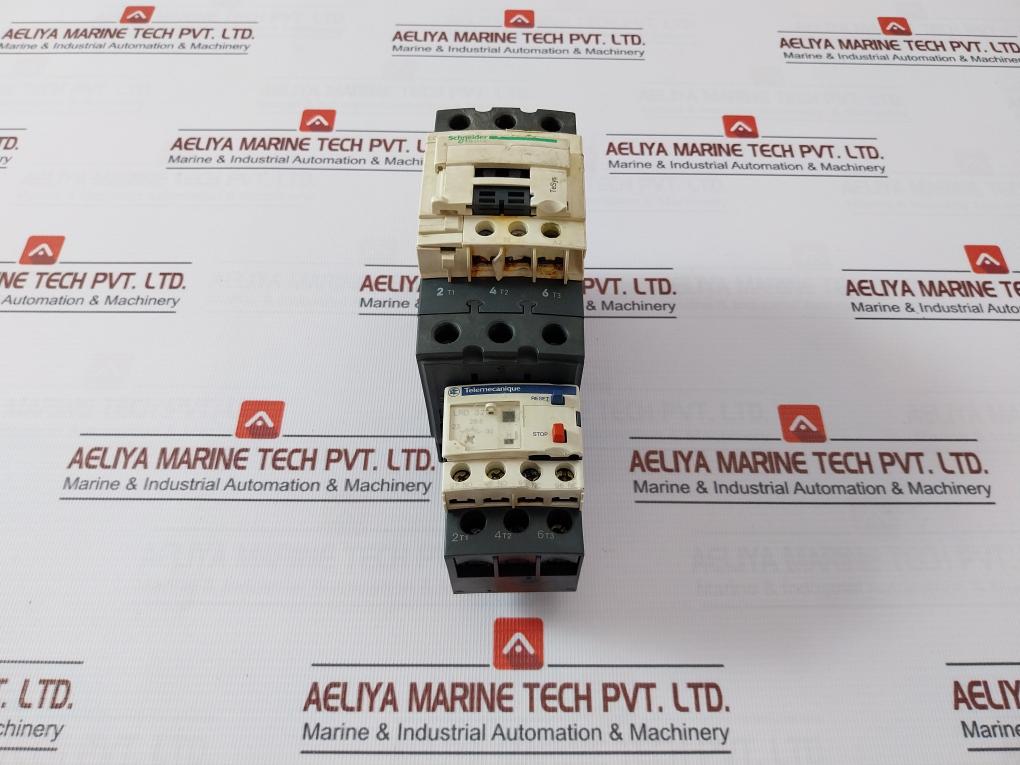 Schneider Electric Lc1D65A Tesys Contactor With Thermal Overload Relay Lrd 32