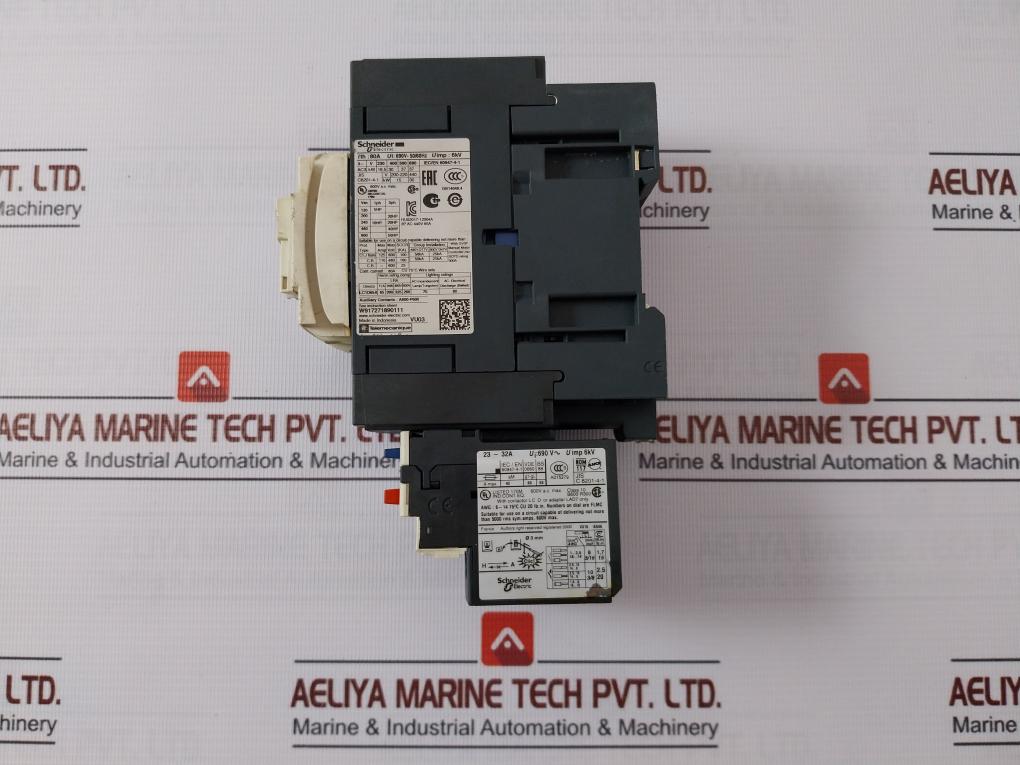 Schneider Electric Lc1D65A Tesys Contactor With Thermal Overload Relay Lrd 32