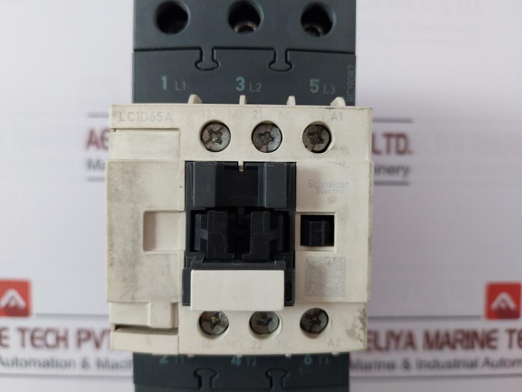 Schneider Electric Lc1D65A Tesys Contactor With Thermal Overload Relay Lrd365C