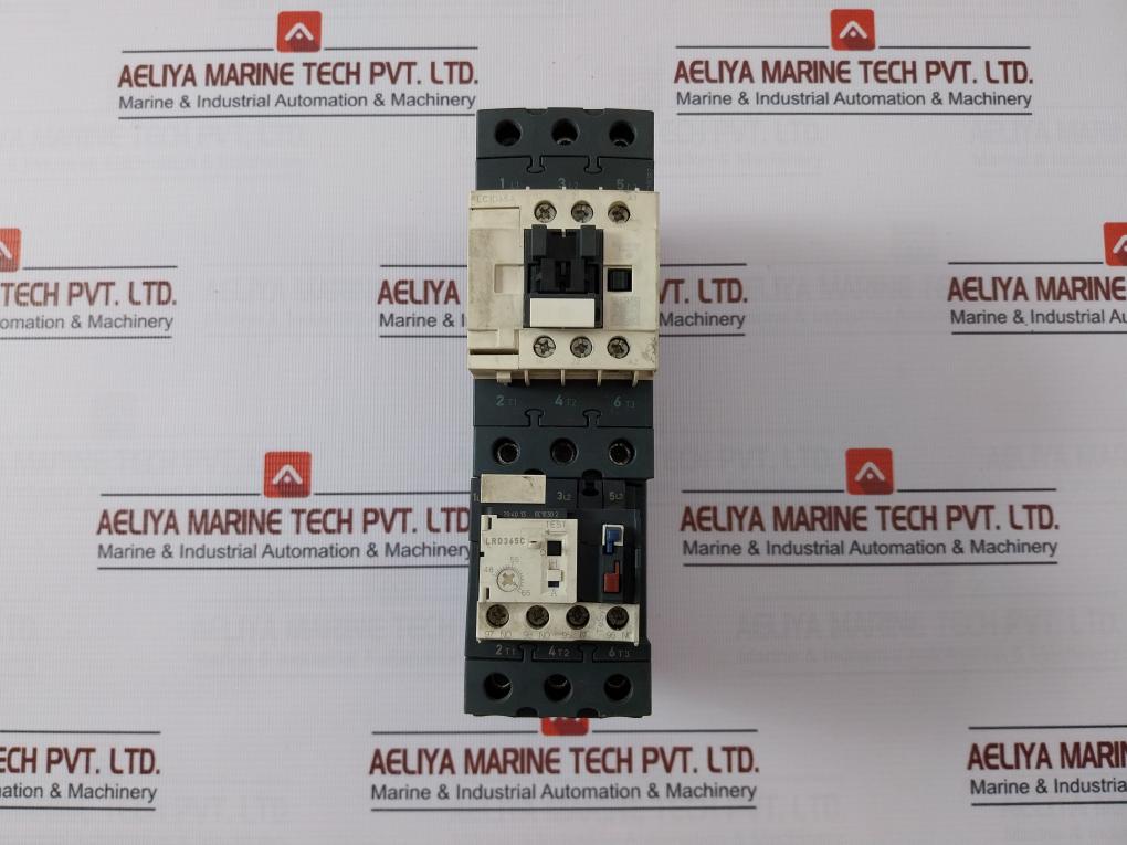 Schneider Electric Lc1D65A Tesys Contactor With Thermal Overload Relay Lrd365C