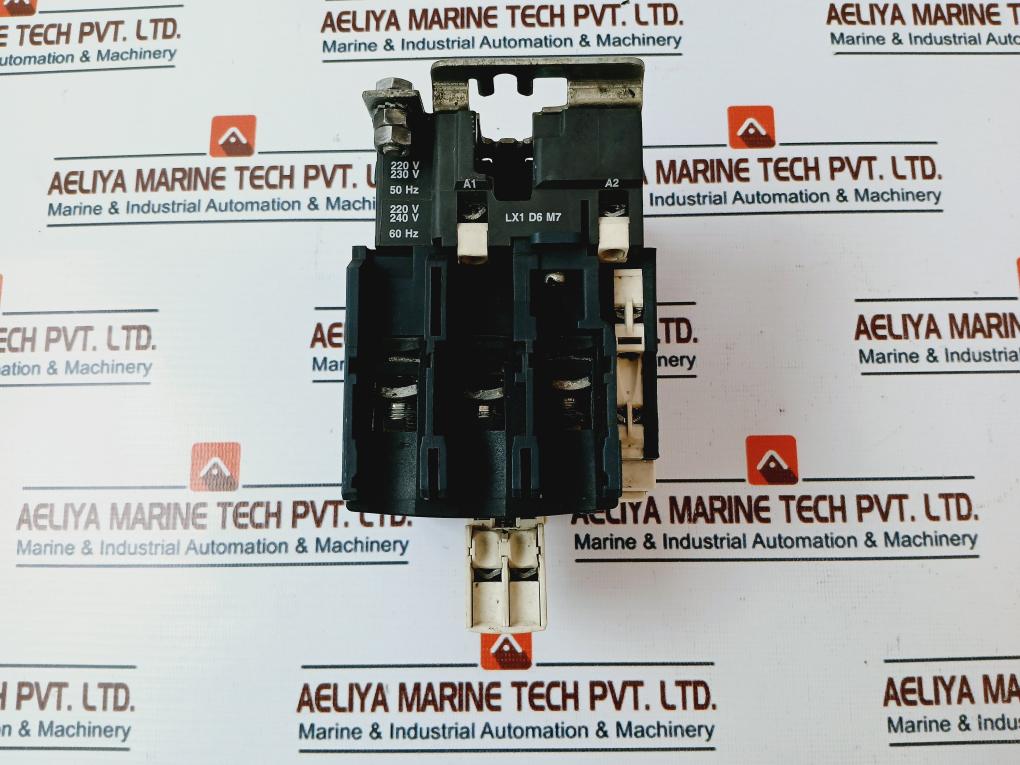 Schneider Electric Lc1D80 Contactor, Lx1 D6 M7 Coil W/ Ladn11 Contact Block