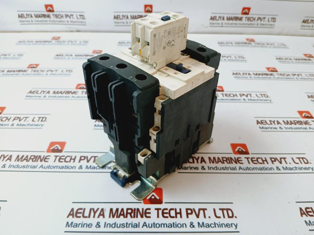 Schneider Electric Lc1D80 Contactor, Lx1 D6 M7 Coil W/ Ladn11 Contact Block