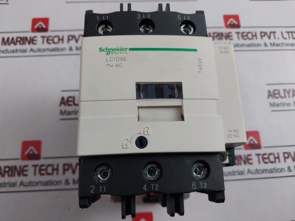 Schneider Electric Lc1D95 Contactor 600V 50/60Hz