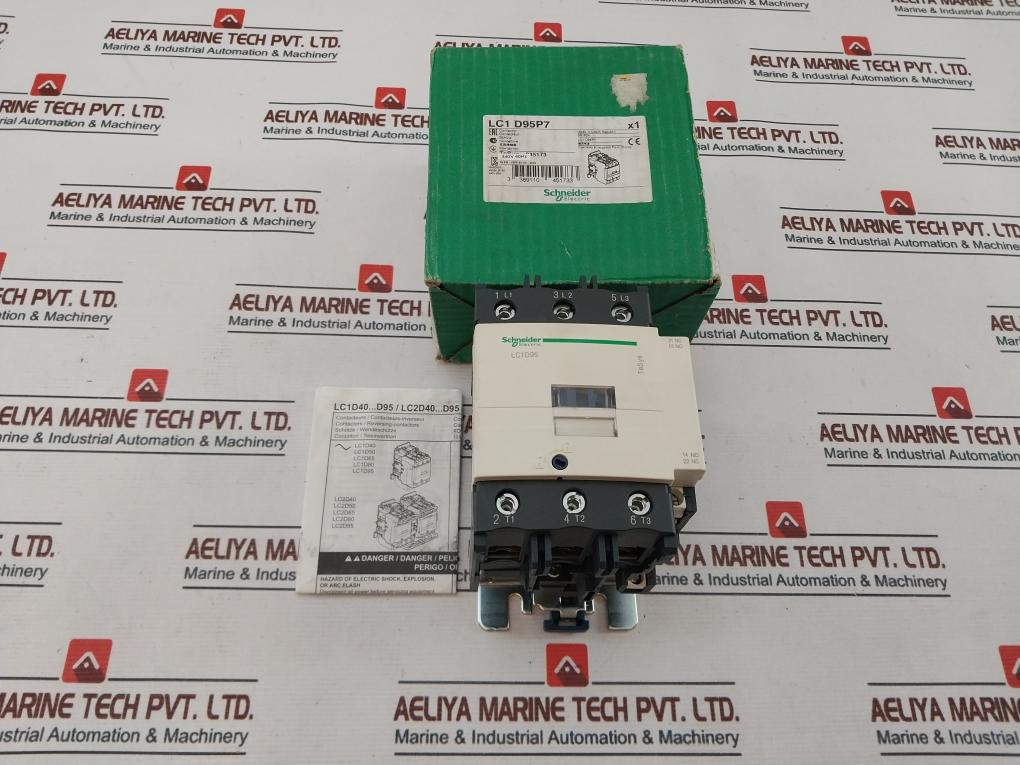 Schneider Electric Lc1D95P7 Contactor 440V 60Hz