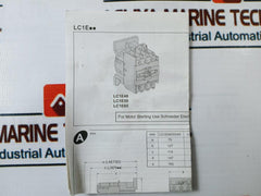 Schneider Electric Lc1E65M5 Easypact Contactor 690V