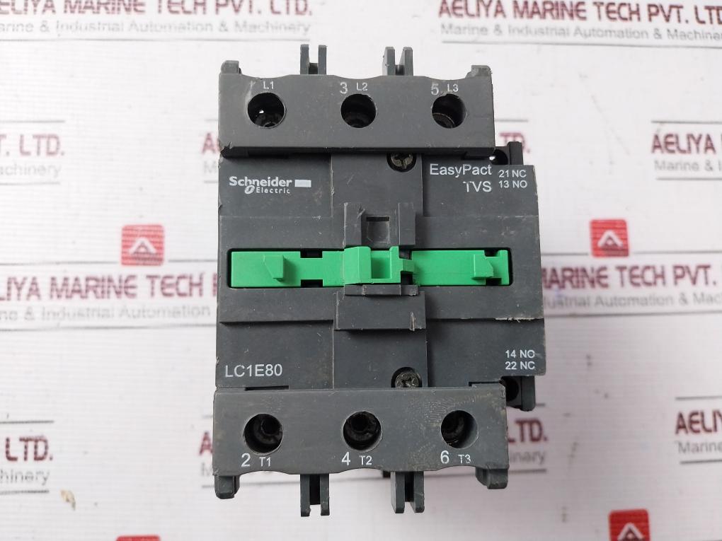Schneider Electric Lc1e80 High Power Relay AC Contactor 110a 690v