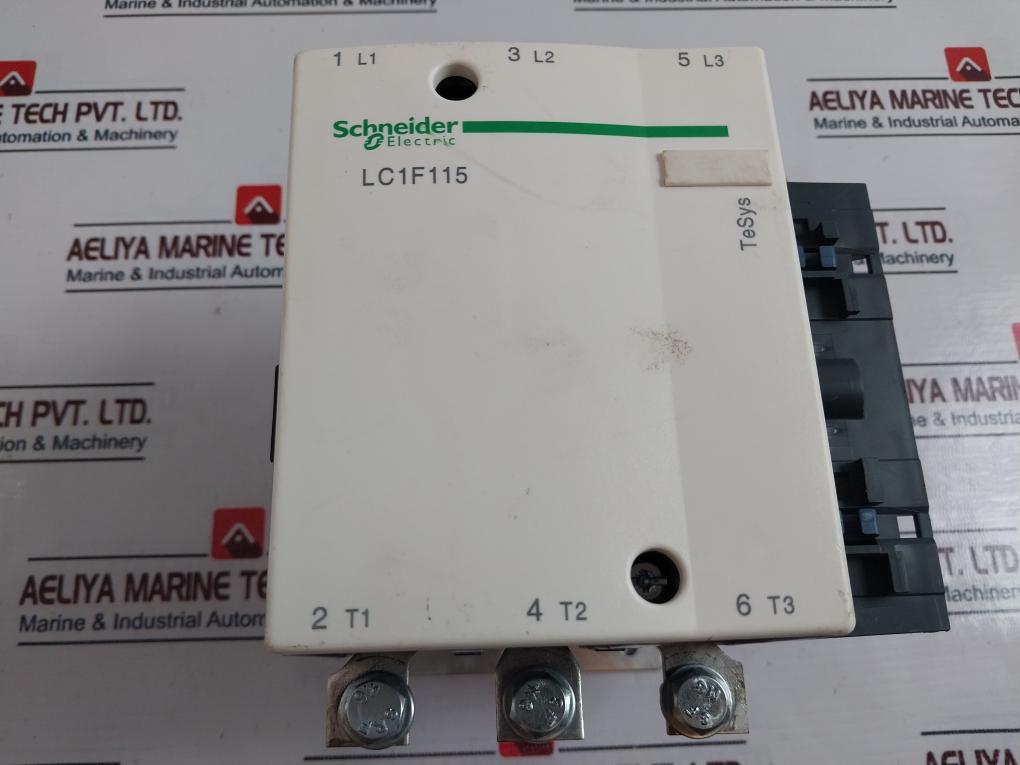 Schneider Electric Lc1F115 Contactor 360V/50Hz 440V/60Hz