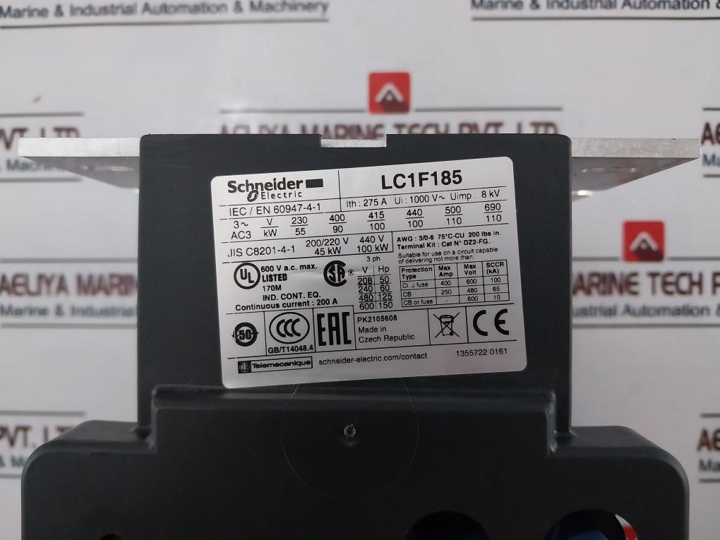 Schneider Electric Lc1F185 Screw Kit For 3 Pole Contactors