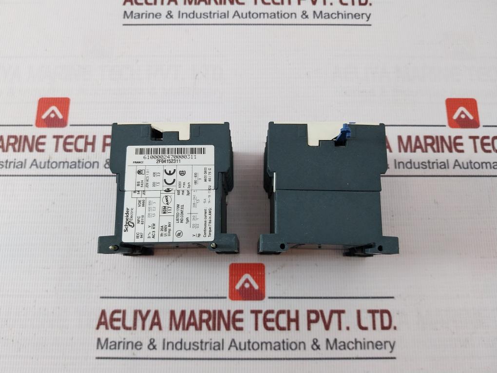 Schneider Electric Lc1K0601B7 Contactor Assembly Set 24V 50/60Hz Iec 947