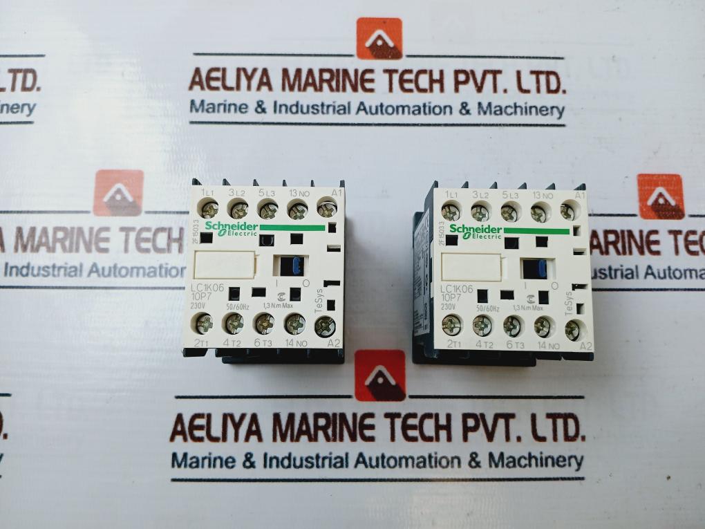 Schneider Electric Lc1K0610P7 Contactor 50/60Hz