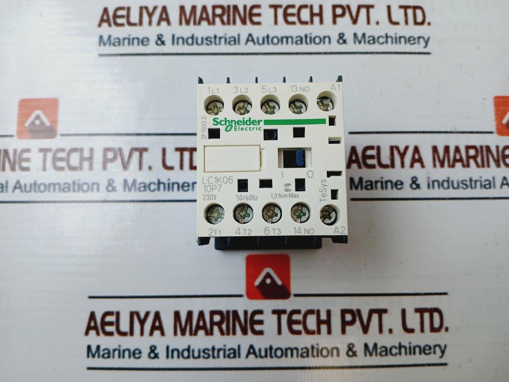 Schneider Electric Lc1K0610P7 Contactor 50/60Hz