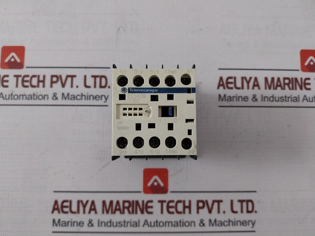 Schneider Electric Lc1K0910B7 Contactor 24V 50/60Hz 690V Vde 0660 20A 60/75C