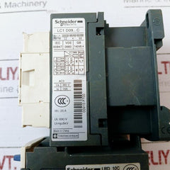 Schneider Electric Lc1d09 Tesys Contactor W/ Lrd 10c Thermal Overload Relay