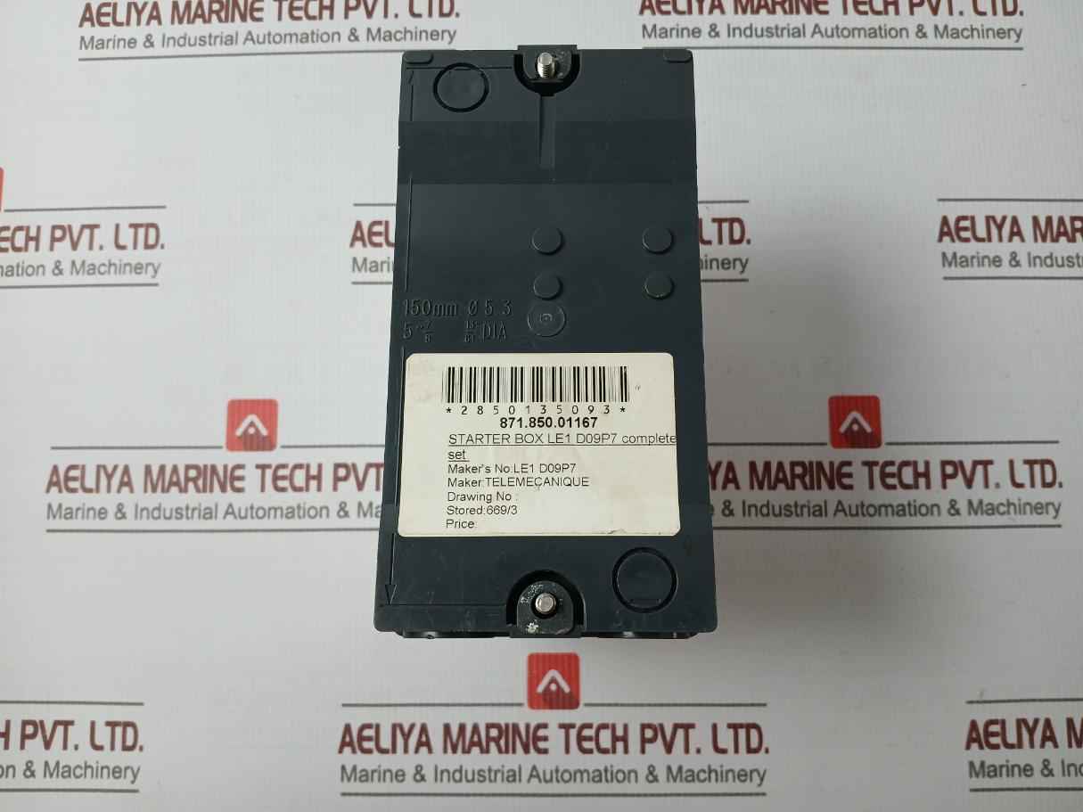 Schneider Electric Le1D09P7 3 Phase Enclosed Direct-on-line (Dol) Starter