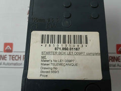 Schneider Electric Le1D09P7 3 Phase Enclosed Direct-on-line (Dol) Starter