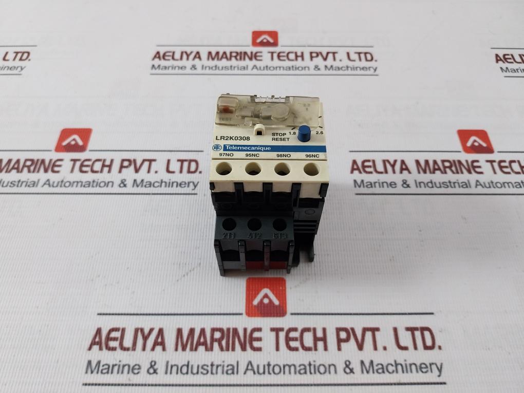 Schneider Electric Lr2K0308 Thermal Overload Relay W/ Contactor A013247 6Kv 5A