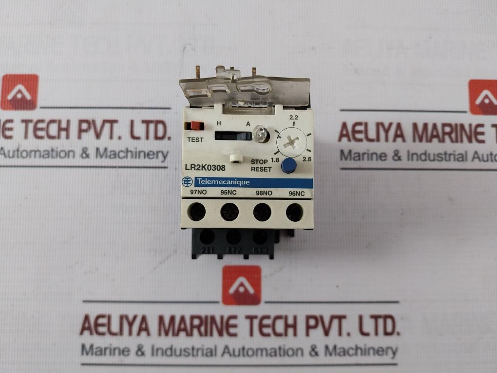 Schneider Electric Lr2K0308 Thermal Overload Relay W/ Contactor A013247 6Kv 5A