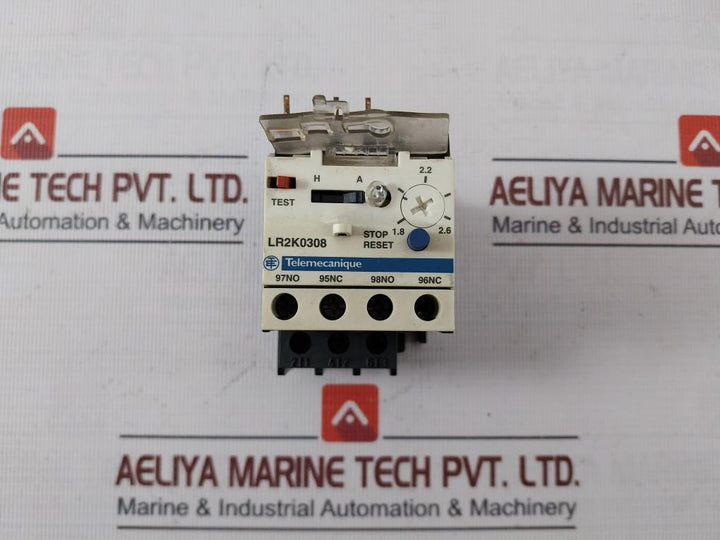 Schneider Electric Lr2K0308 Thermal Overload Relay W/ Contactor A013247 6Kv 5A
