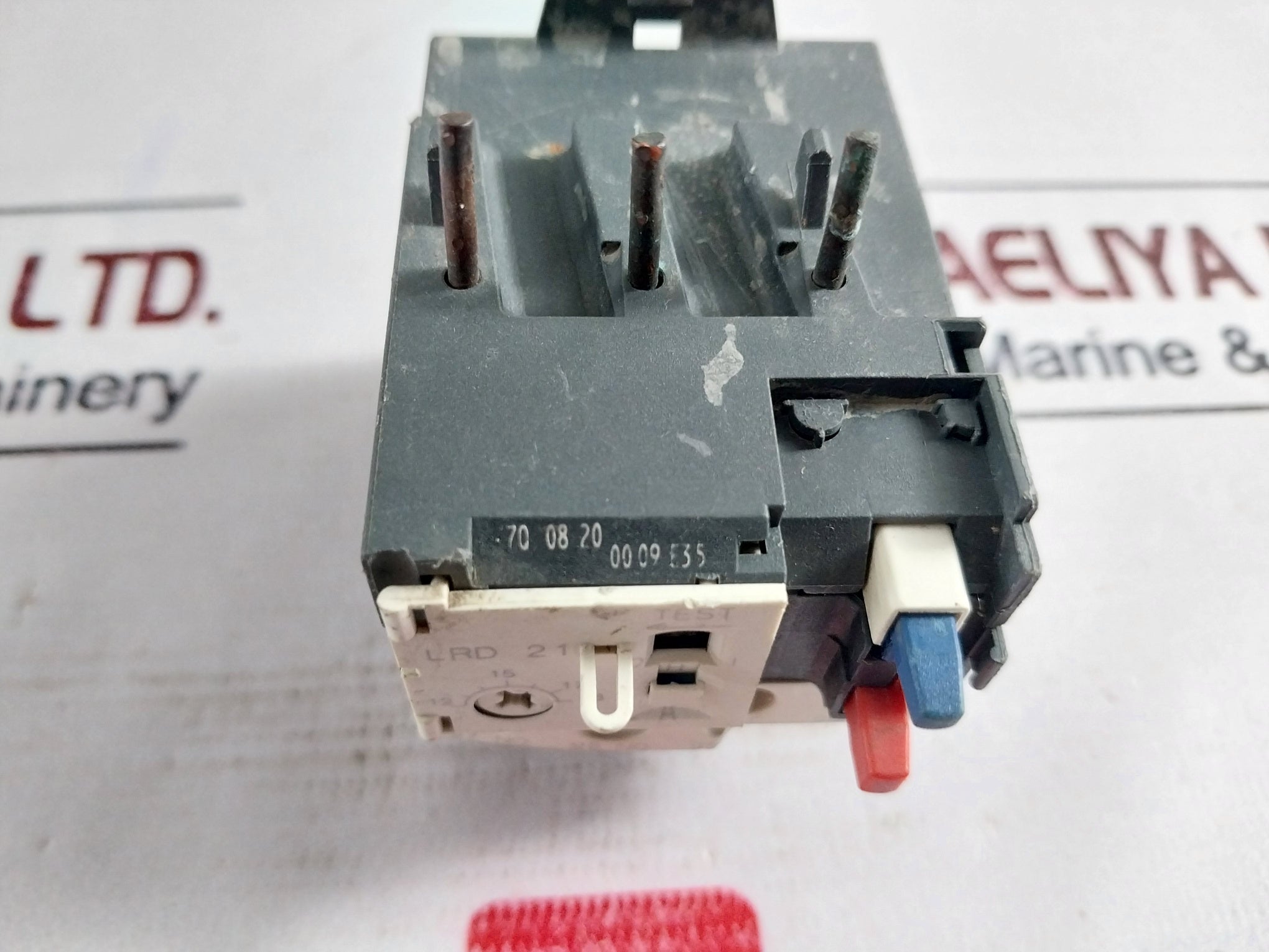 Schneider Electric Lrd-21 Thermal Overload Relay 600V