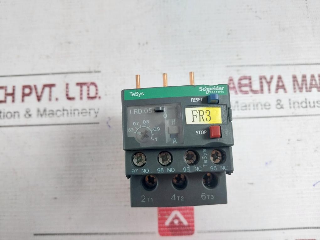 Schneider Electric Lrd05C Thermal Overload Relay 0.63-1A 10A 5A 6Kv