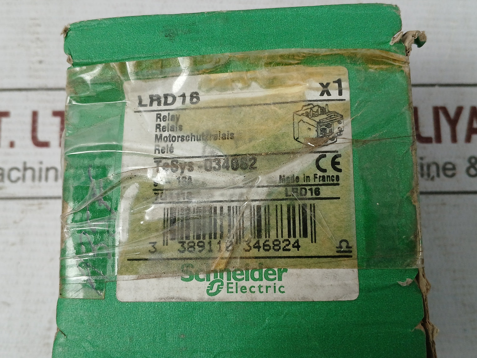 Schneider Electric/Telemecanique Lrd 16 Overload Relay Ie 9-13A 690V 6Kv
