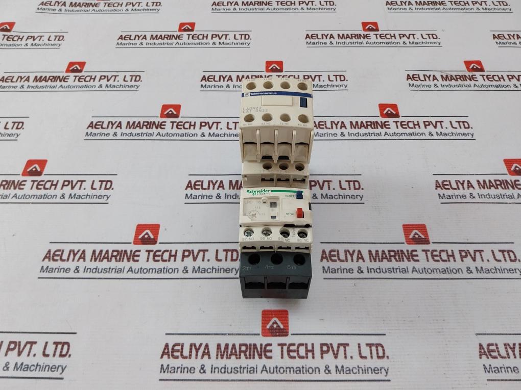 Schneider Electric Lrd16 Thermal Overload Relay With Contactor La1 Dn22 / Cad 32