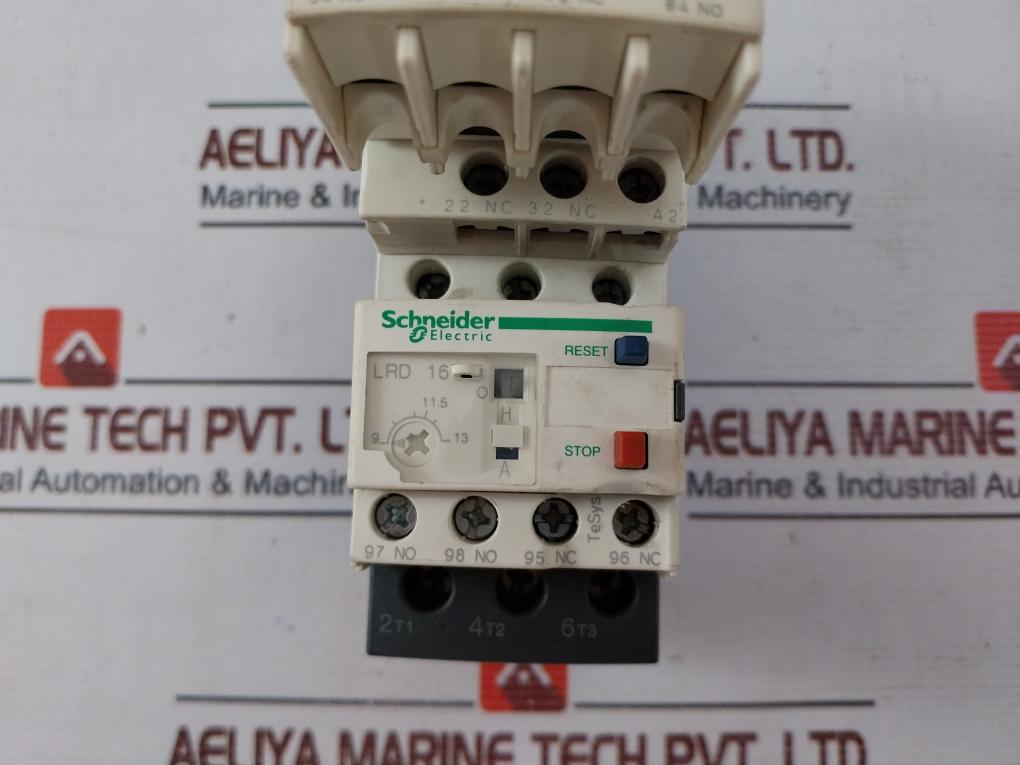 Schneider Electric Lrd16 Thermal Overload Relay With Contactor La1 Dn22 / Cad 32