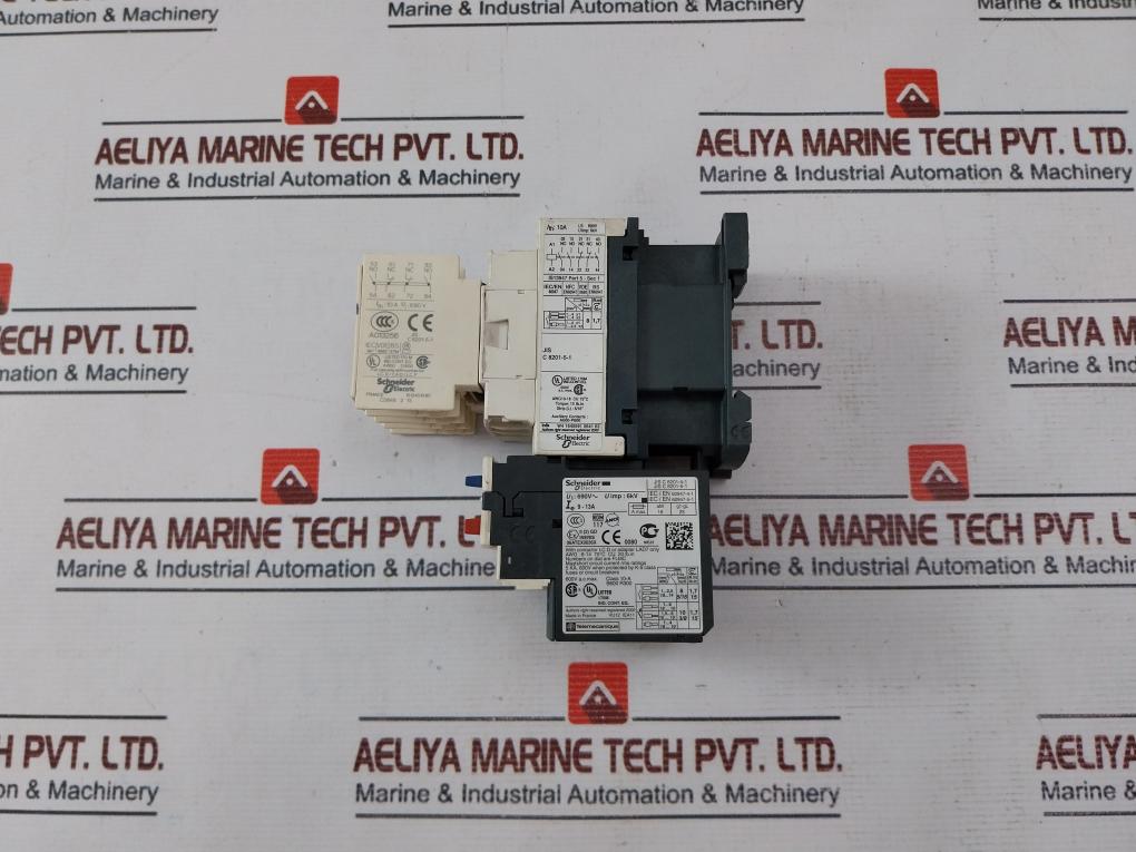 Schneider Electric Lrd16 Thermal Overload Relay With Contactor La1 Dn22 / Cad 32