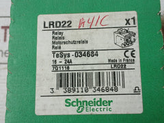 Schneider Electric Lrd 22 Thermal Overload Relay Awg.6-14 75C Cu 20 Lb. In