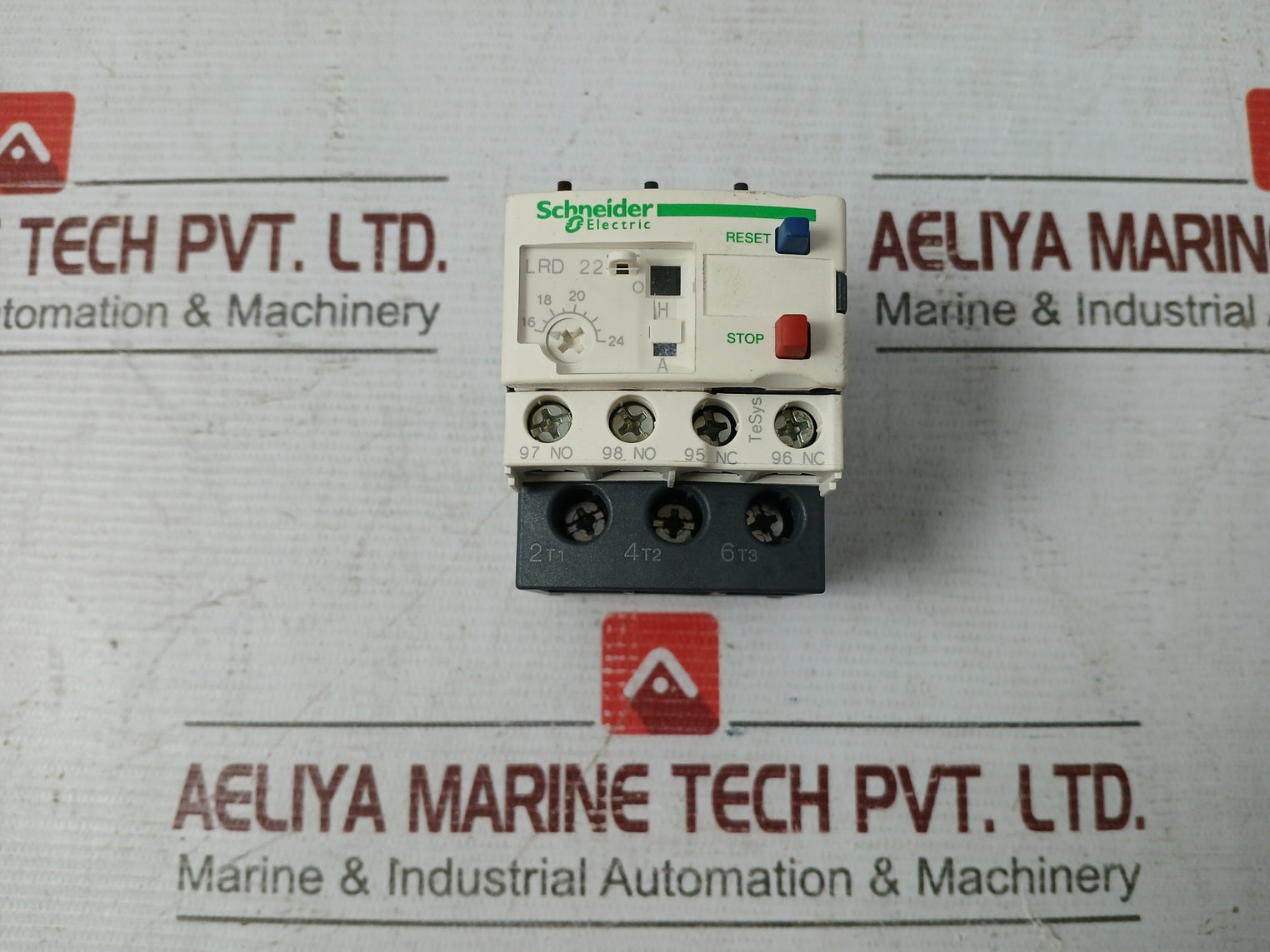 Schneider Electric Lrd 22 Thermal Overload Relay Awg.6-14 75C Cu 20 Lb. In