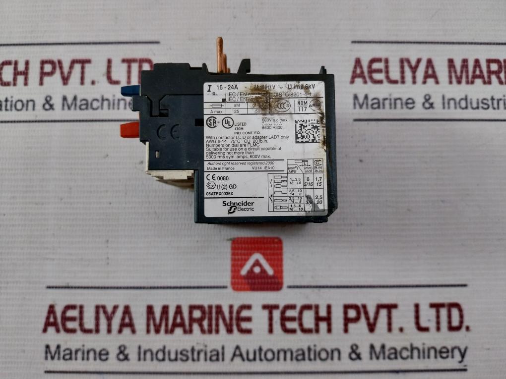 Schneider Electric Lrd 22 Thermal Overload Relay Class 10A